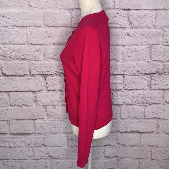 Lilly Pulitzer Pink Cotton Cardigan Sweater - Picture 4 of 7